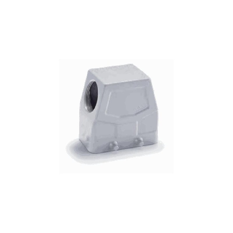 Capot 10B, Aluminium moulé sous pression, Alliage de zinc moulé, IP65, Sortie verticale, M20